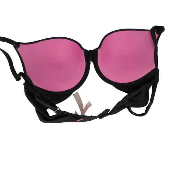 Victoria's Secret PINK Black Padded Bra Size 34C - Picture 2 of 6